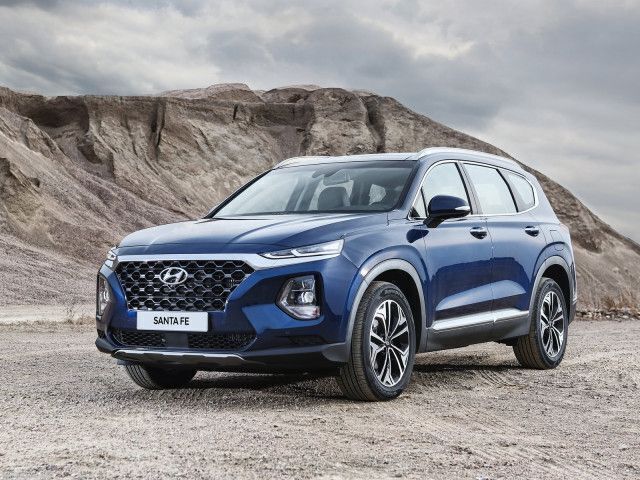 Cinzento Usado 2021 Hyundai Santa Fe SUV | € 37.000 - Imagem 1/4
