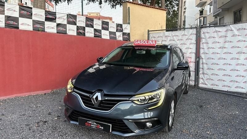 Cinza Usado 2019 Renault Mégane GrandTour LIMITED Carrinha | € 12.900 (Bom preço) - Imagem 1/4