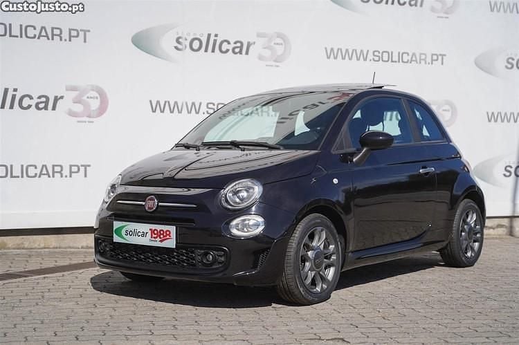 Preto Usado 2021 Fiat 500 Sport Citadino | € 9.990 (Bom preço) - Imagem 1/1