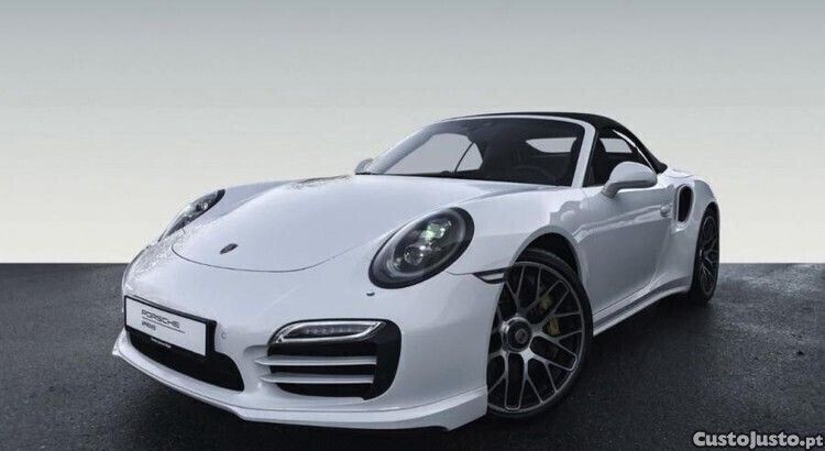 Branco Usado 2015 Porsche 911 Turbo S Cabrios | € 142.500 - Imagem 1/1