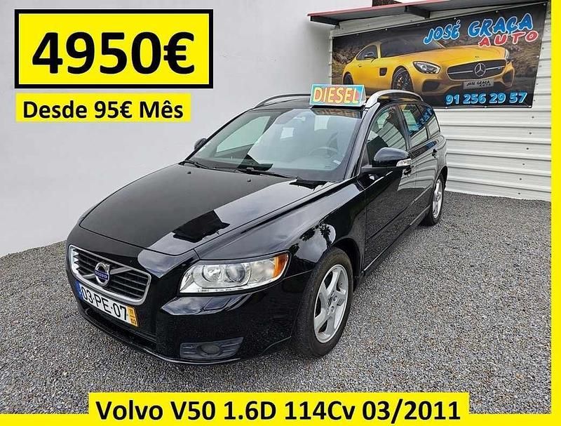 Preto Usado 2011 Volvo V50 Carrinha | € 4.950 (Preço justo) - Imagem 1/4