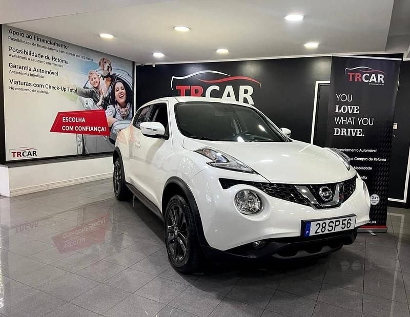 Branco Usado 2017 Nissan Juke Tekna SUV | € 14.500 (Preço justo) - Imagem 1/4