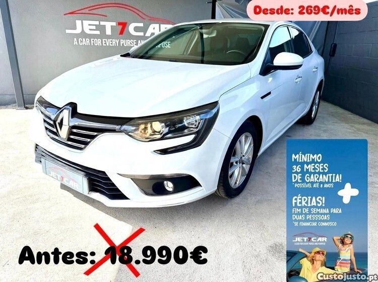 Branco Usado 2018 Renault Mégane IV LIMITED Coupé | € 17.490 (Preço elevado) - Imagem 1/1