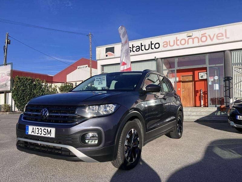 Cinza Usado 2021 VW T-Cross Freestyle SUV | € 20.950 (Preço elevado) - Imagem 1/4
