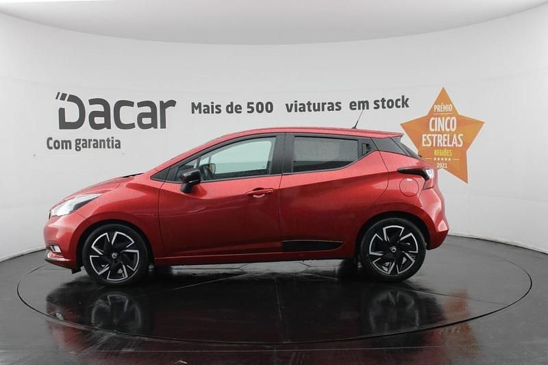 Usado Nissan Micra Acenta 92 HP (67 kW) 2022 Vermelho Citadino