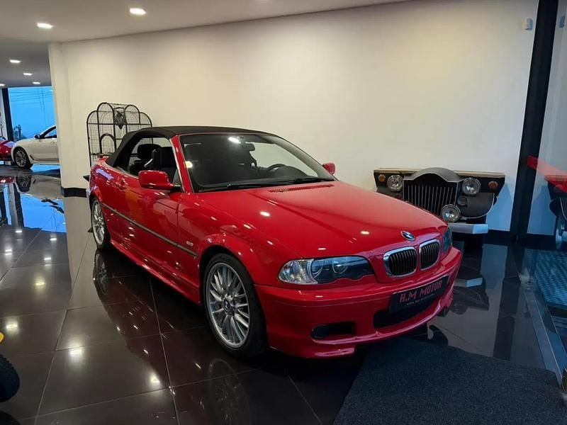 Usado BMW 323 Cabriolet 170 HP (125 kW) 2000 Vermelho Cabrios