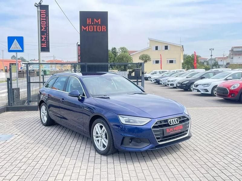 Azul Usado 2021 Audi A4 Design Carrinha | € 25.300 (Preço justo) - Imagem 1/4