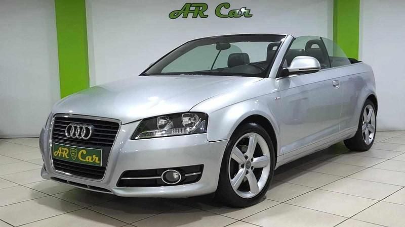Cinzento Usado 2010 Audi A3 Cabriolet Cabrios | € 8.950 - Imagem 1/4