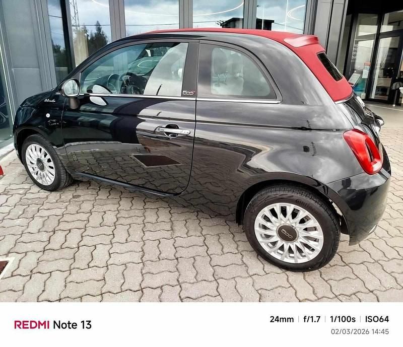 Usado Fiat 500C 70 HP (51 kW) 2022 Preto Cabrios