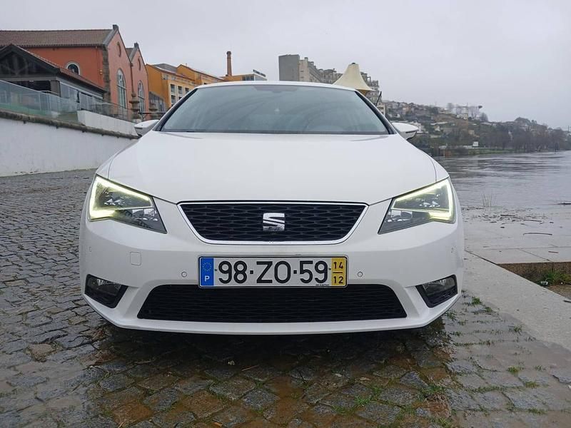 Usado Seat Leon 110 HP (80 kW) 2014 Branco