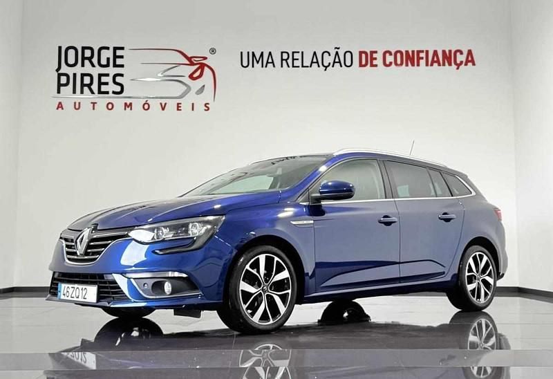 Azul Usado 2019 Renault Mégane GrandTour Carrinha | € 17.490 (Preço elevado) - Imagem 1/4