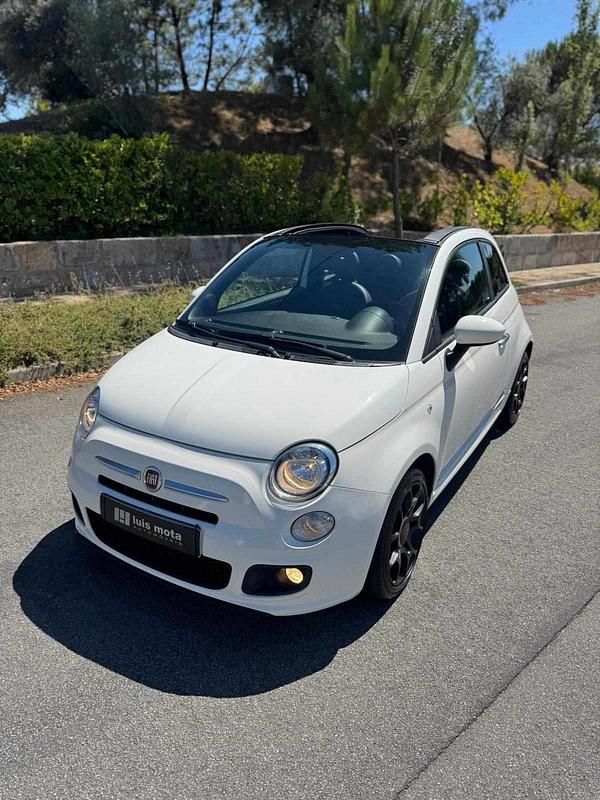 Branco Usado 2014 Fiat 500C S Cabrios | € 8.900 (Bom preço) - Imagem 1/1