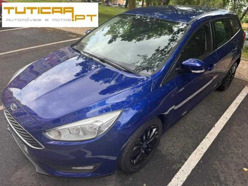 Azul Usado 2018 Ford Focus Titanium Carrinha | € 10.500 (Preço justo) - Imagem 1/4