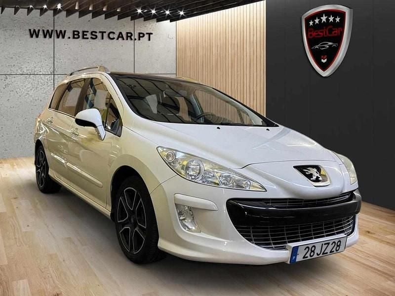 Branco Usado 2008 Peugeot 308 Carrinha | € 5.750 (Preço justo) - Imagem 1/3