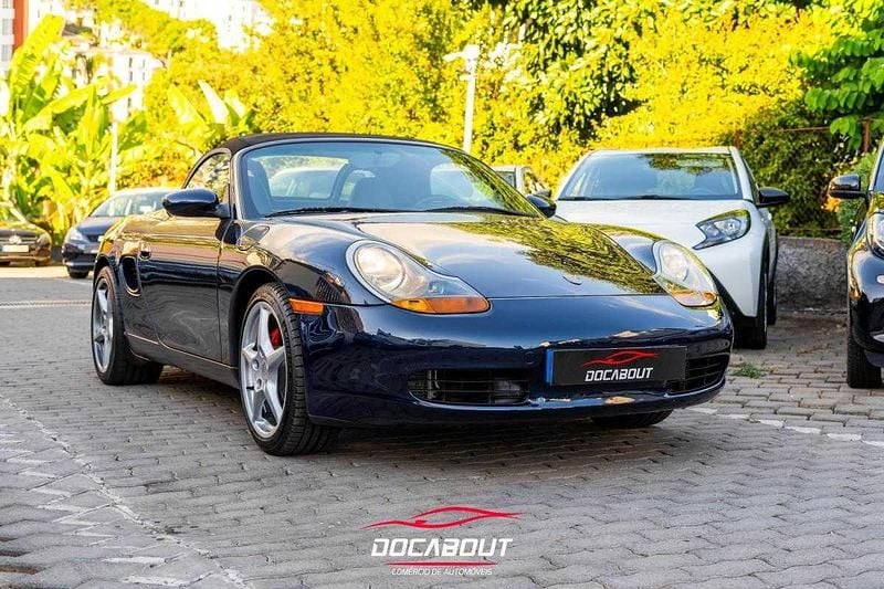 Azul Usado 1997 Porsche Boxster Cabrios | € 27.750 - Imagem 1/4