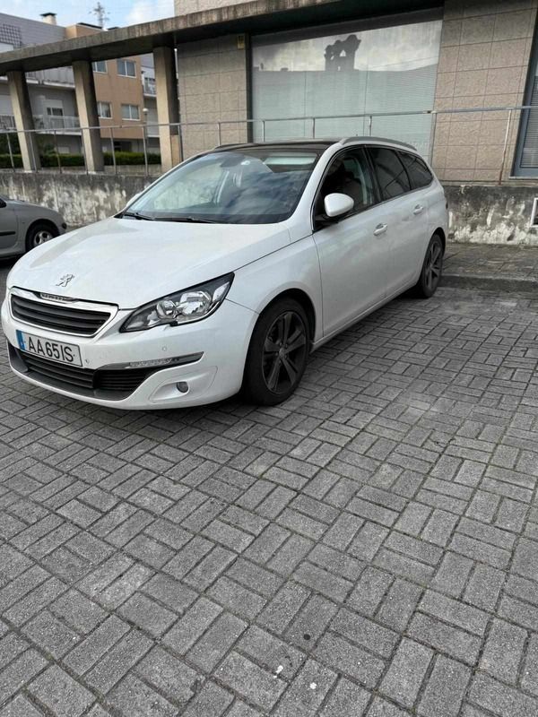 Branco Usado 2014 Peugeot 308 Carrinha | € 7.850 (Bom preço) - Imagem 1/4