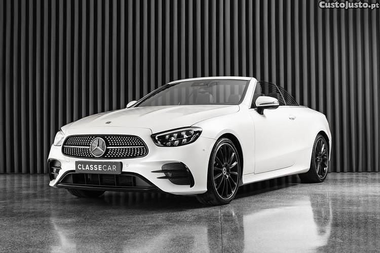 Branco Usado 2021 Mercedes E220 AMG line Coupé | € 52.950 (Preço justo) - Imagem 1/1