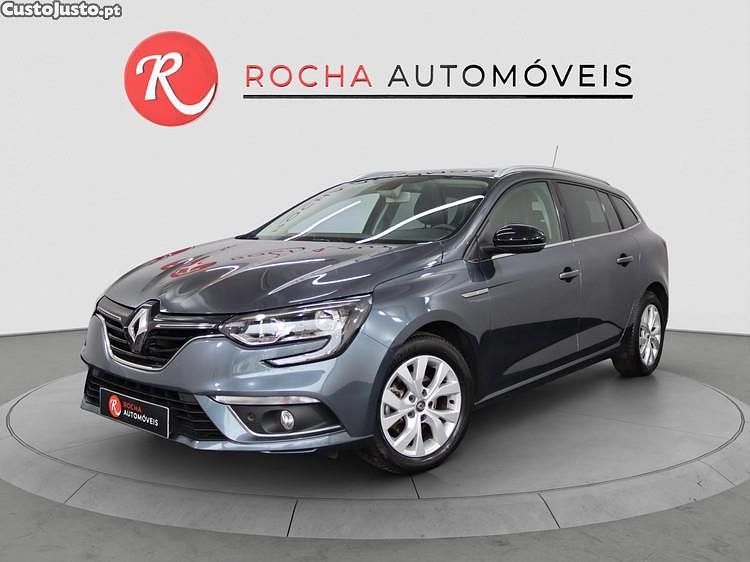 Azul Usado 2019 Renault Mégane GrandTour LIMITED Carrinha | € 13.490 (Preço justo) - Imagem 1/1