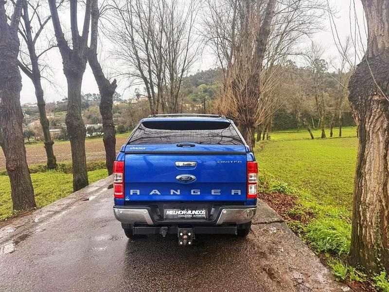 Usado Ford Ranger Limited 200 HP (147 kW) 2016 Azul Pickup