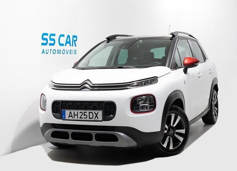 Branco Usado 2021 Citroën C3 Aircross PureTech SUV | € 11.600 (Bom preço) - Imagem 1/4