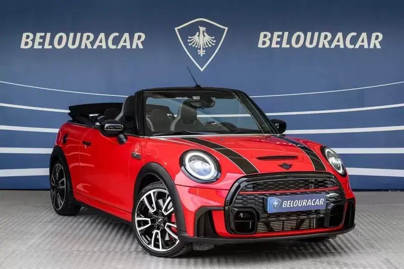 Vermelho Usado 2021 Mini John Cooper Works Cabriolet Cabrios | € 36.500 - Imagem 1/4