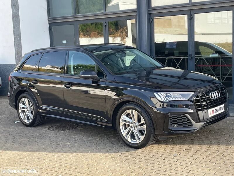 Preto Usado 2020 Audi Q7 S-Line SUV | € 48.500 - Imagem 1/2