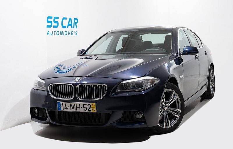 Usado BMW 520 184 HP (135 kW) 2011 Azul Sedan