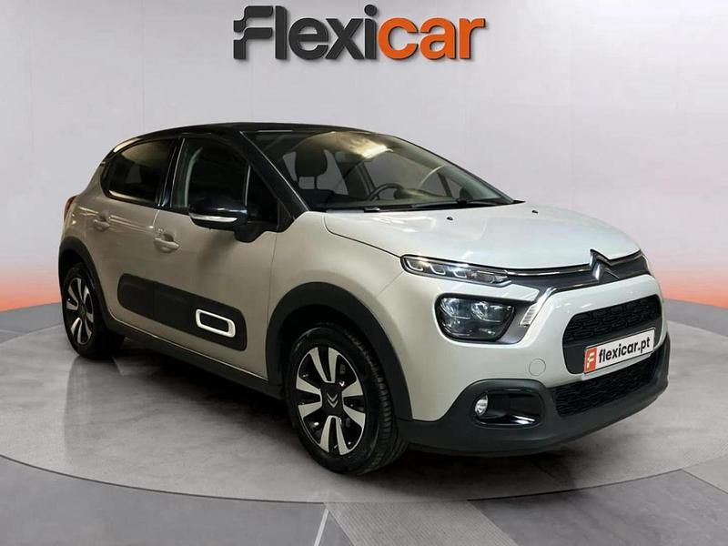 Branco Usado 2023 Citroën C3 PureTech Citadino | € 16.390 (Preço justo) - Imagem 1/4