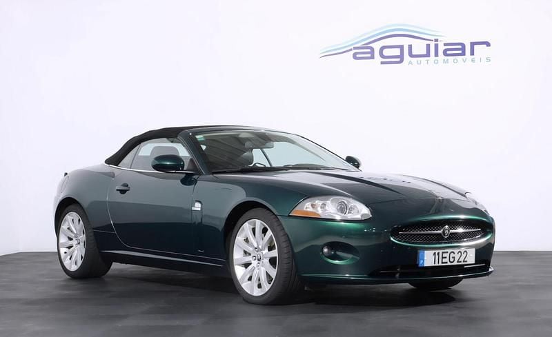 Verde Usado 2006 Jaguar XK Cabrios | € 38.900 - Imagem 1/4