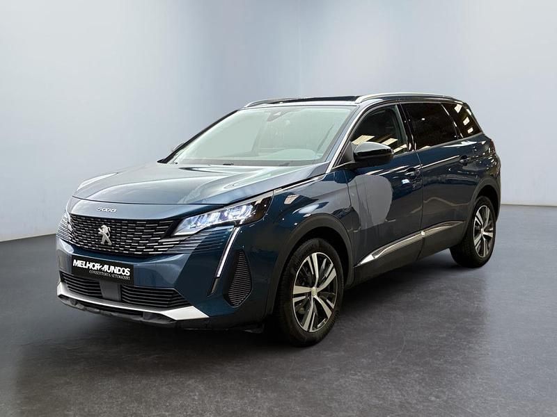 Azul Usado 2022 Peugeot 5008 Allure Monovolume | € 24.990 (Preço justo) - Imagem 1/4