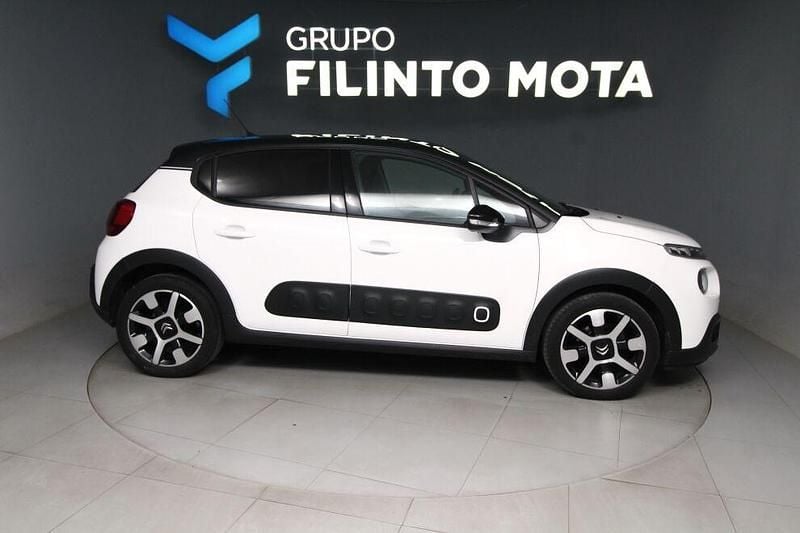 Branco Usado 2020 Citroën C3 Feel | € 12.990 - Imagem 1/4