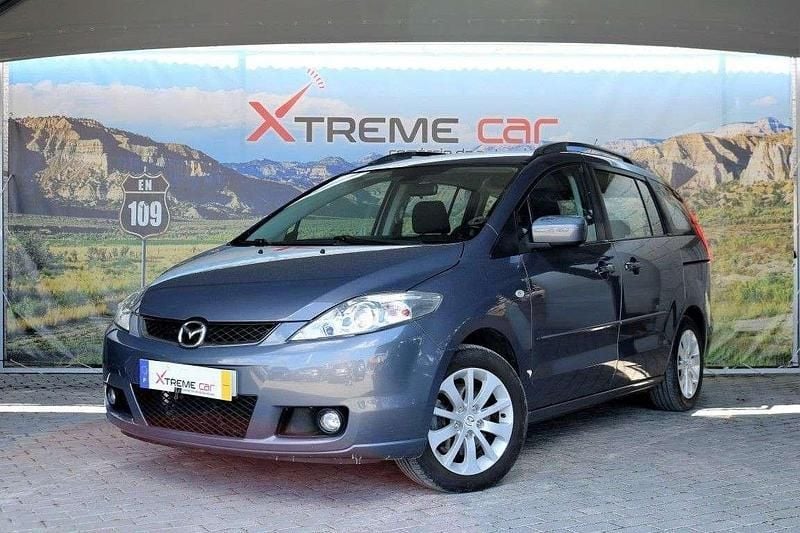 Cinzento Usado 2007 Mazda 5 Monovolume | € 6.990 (Preço justo) - Imagem 1/1