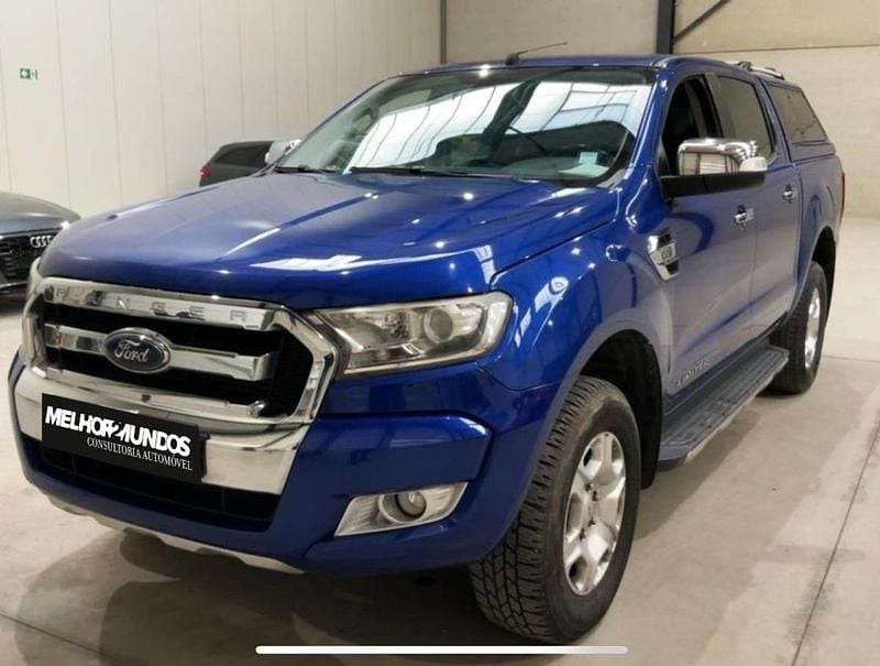 Azul Usado 2016 Ford Ranger Limited Pickup | € 25.990 - Imagem 1/4