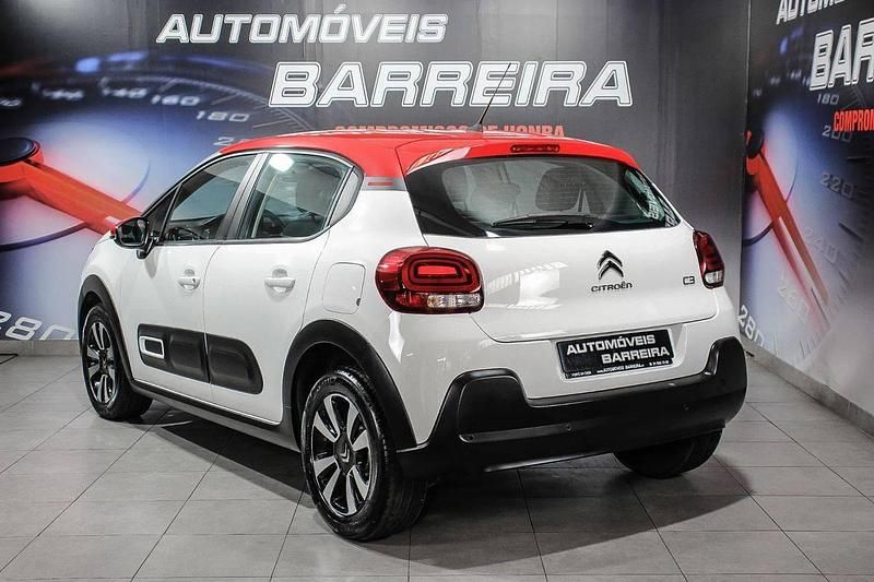 Branco Usado 2021 Citroën C3 PureTech Citadino | € 15.500 (Preço justo) - Imagem 1/3