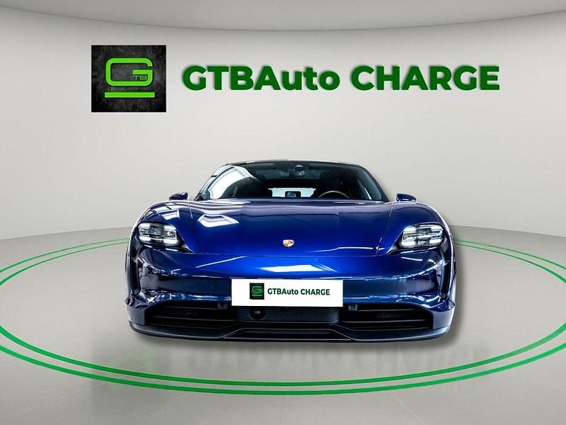 Azul Usado 2022 Porsche Taycan 4S Sedan | € 69.900 (Bom preço) - Imagem 1/4