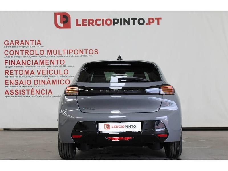 Novo Peugeot e-208 Allure 100 kW (136 HP) 2025 Cinzento Citadino