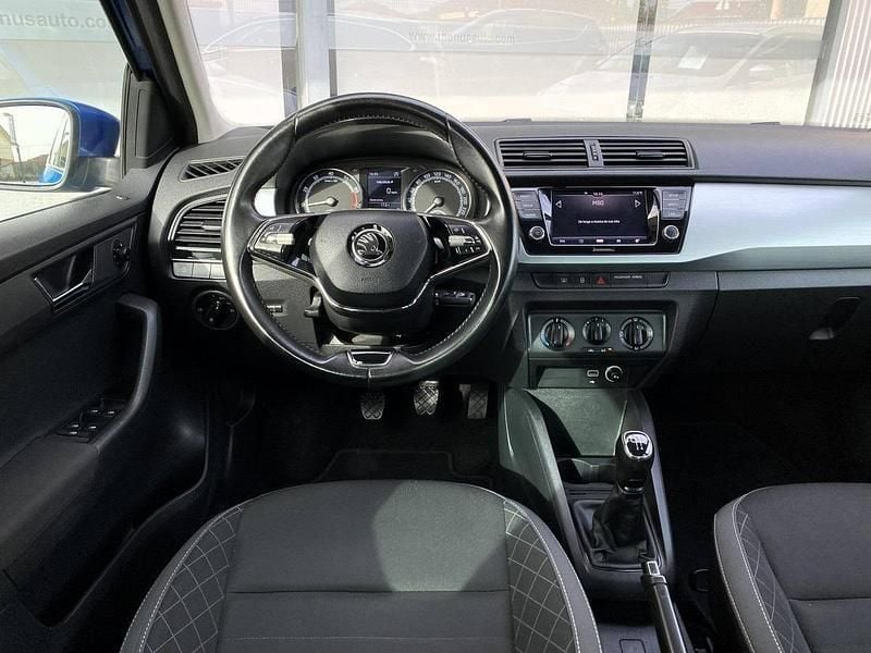 Usado Skoda Fabia Style 95 HP (69 kW) 2021 Azul