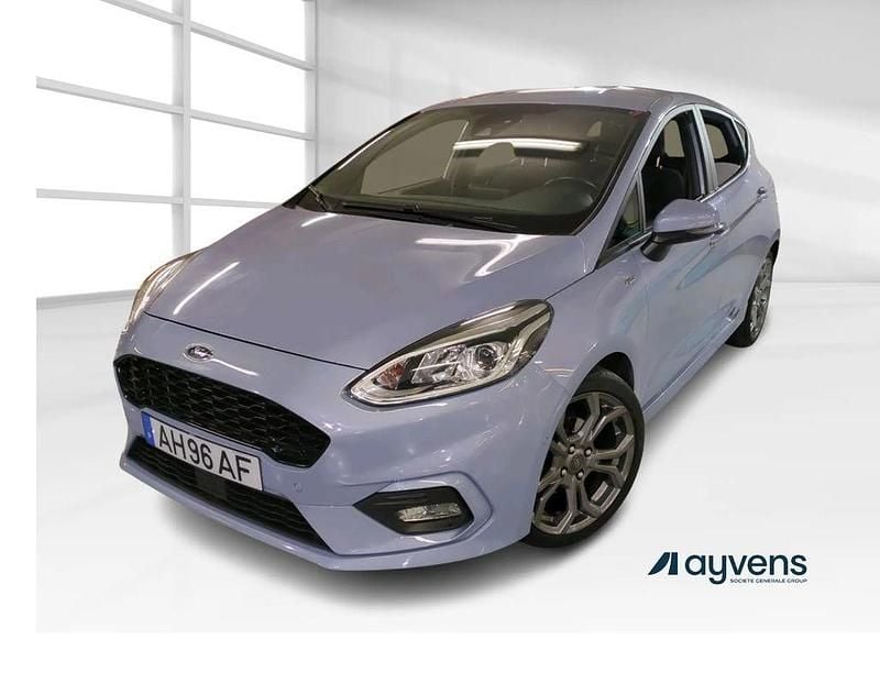 Cinza Usado 2021 Ford Fiesta ST-Line Citadino | € 13.900 (Preço justo) - Imagem 1/4