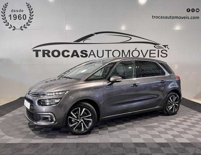 Cinzento Usado 2017 Citroën C4 Picasso Monovolume | € 13.900 (Preço justo) - Imagem 1/4