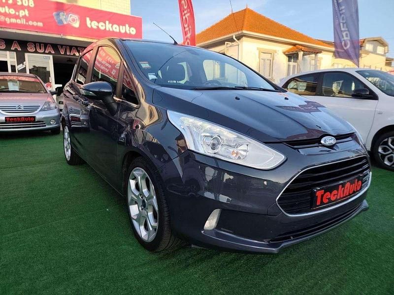 Antracite Usado 2013 Ford B-MAX Monovolume | € 9.980 - Imagem 1/4