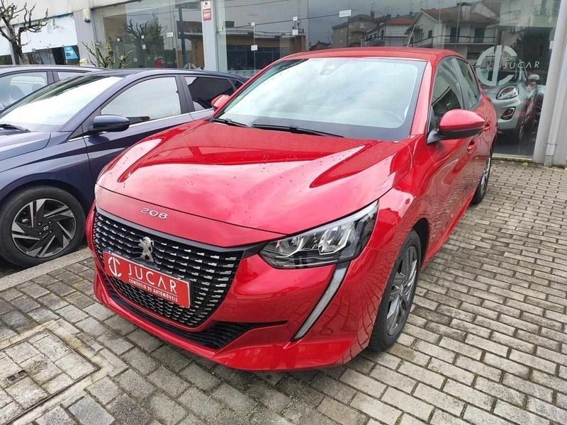 Vermelho Usado 2021 Peugeot 208 Active Citadino | € 14.900 (Bom preço) - Imagem 1/4