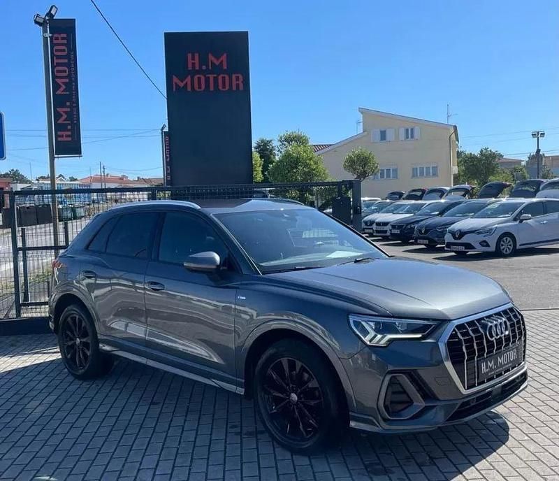 Usado Audi Q3 S-Line 150 HP (110 kW) 2019 Cinzento SUV