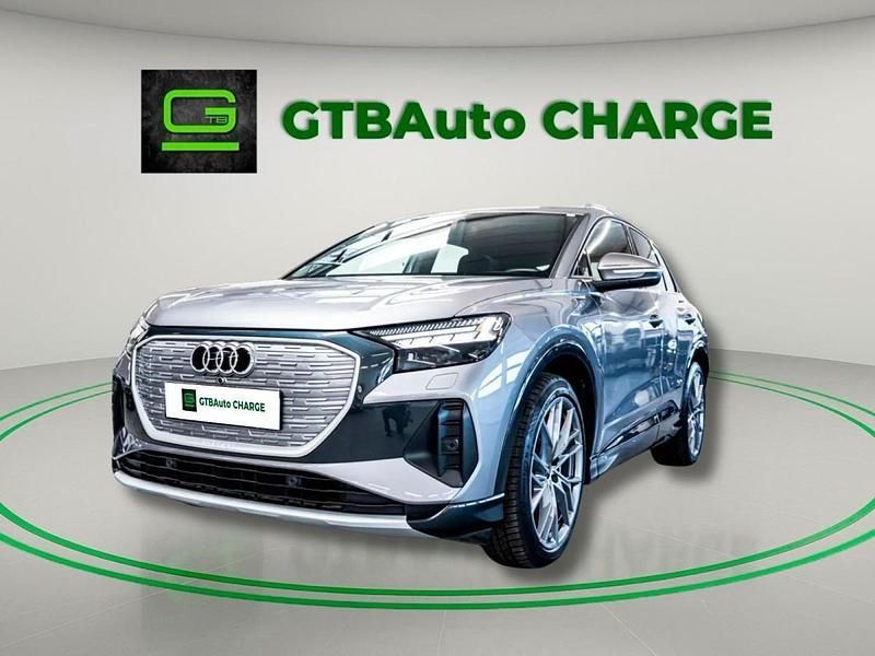 Cinza Usado 2023 Audi Q4 e-tron SUV | € 41.499 (Bom preço) - Imagem 1/4