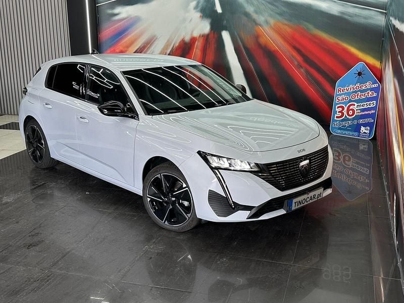 Branco Usado 2024 Peugeot e-308 Allure Citadino | € 30.499 (Bom preço) - Imagem 1/4