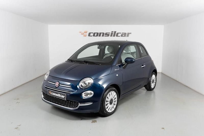 Azul Usado 2021 Fiat 500 | € 11.780 (Preço justo) - Imagem 1/4