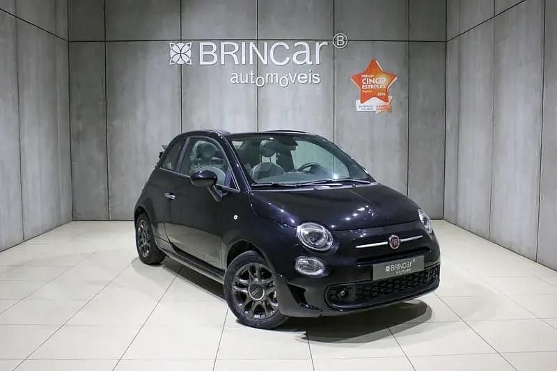 Preto Usado 2021 Fiat 500C Connect Cabrios | € 11.890 (Preço justo) - Imagem 1/4