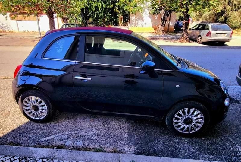 Preto Usado 2023 Fiat 500 Cabrios | € 17.000 (Caro) - Imagem 1/3