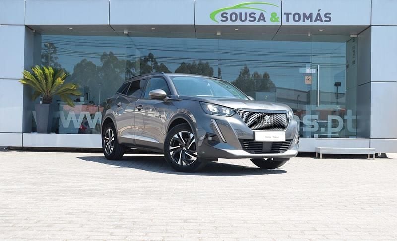 Cinzento Usado 2021 Peugeot 2008 Allure SUV | € 17.490 (Bom preço) - Imagem 1/4