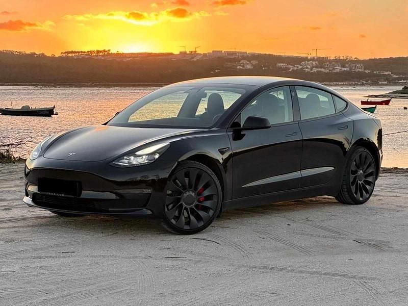 Preto Usado 2021 Tesla Model 3 Performance Sedan | € 32.500 (Preço justo) - Imagem 1/4
