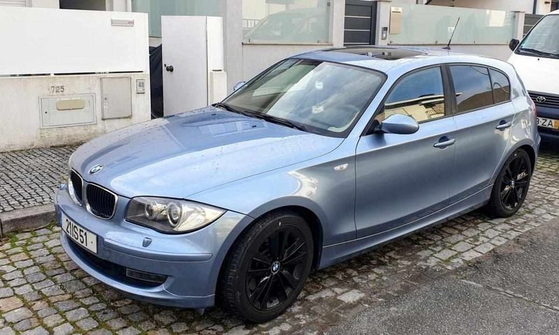Azul Usado 2008 BMW 123 Citadino | € 11.500 (Preço justo) - Imagem 1/4